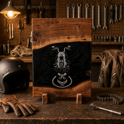 Biker Cutting Board