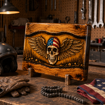 Biker Cutting Board