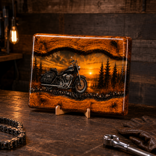 Biker Cutting Board